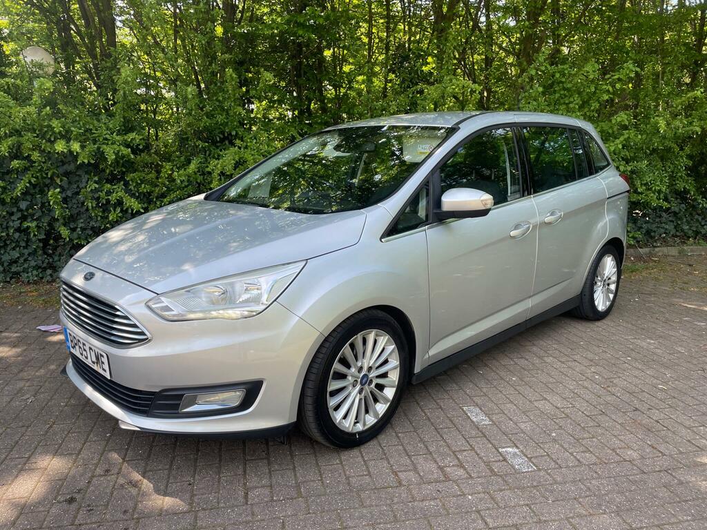 Ford Grand C-Max 2.0 Tdci Titanium Powershift Euro 6 Ss Silver #4