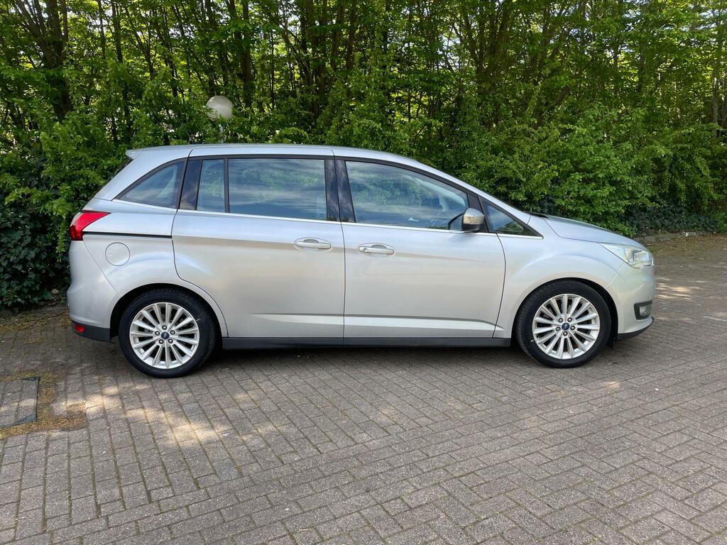 Ford Grand C-Max 2.0 Tdci Titanium Powershift Euro 6 Ss Silver #2