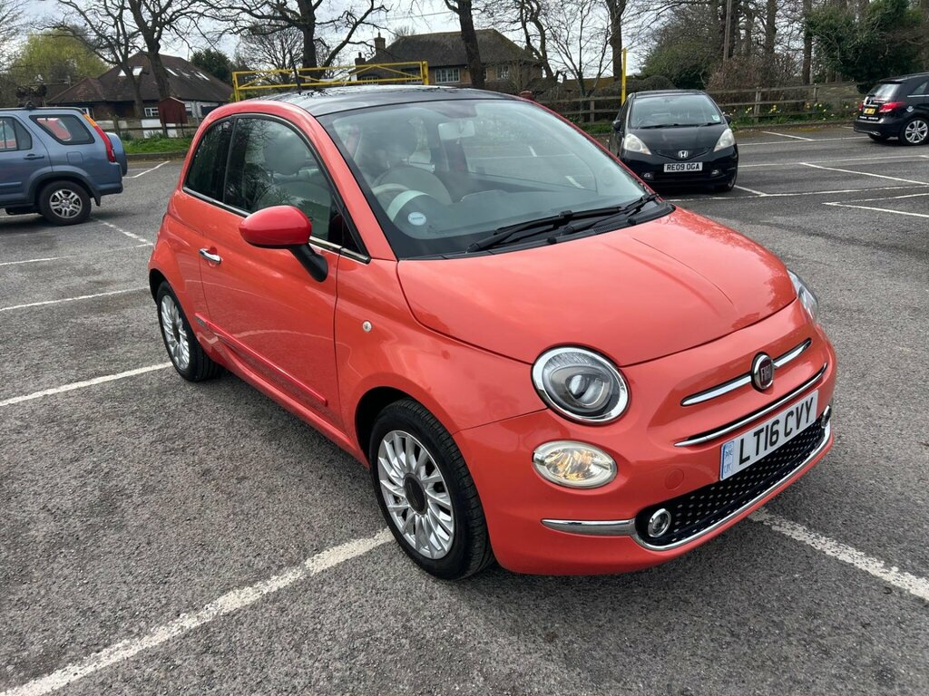 Fiat 500 1.2 Lounge Euro 6 Ss LT16CVY Pink #5