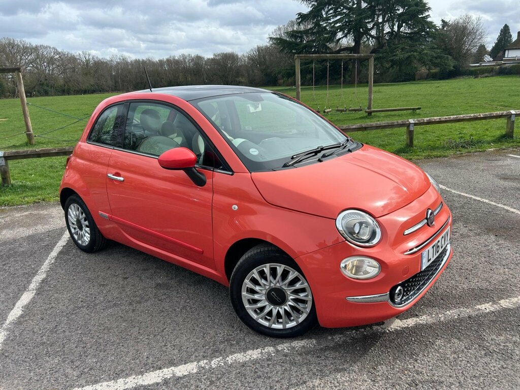 Fiat 500 1.2 Lounge Euro 6 Ss Pink