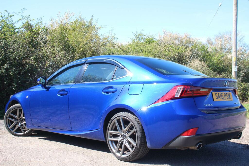 Lexus IS 2.0 200T F Sport Euro 6 SA16PSW Blue #6
