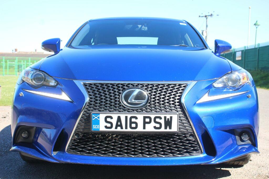 Lexus IS 2.0 200T F Sport Euro 6 SA16PSW Blue #2
