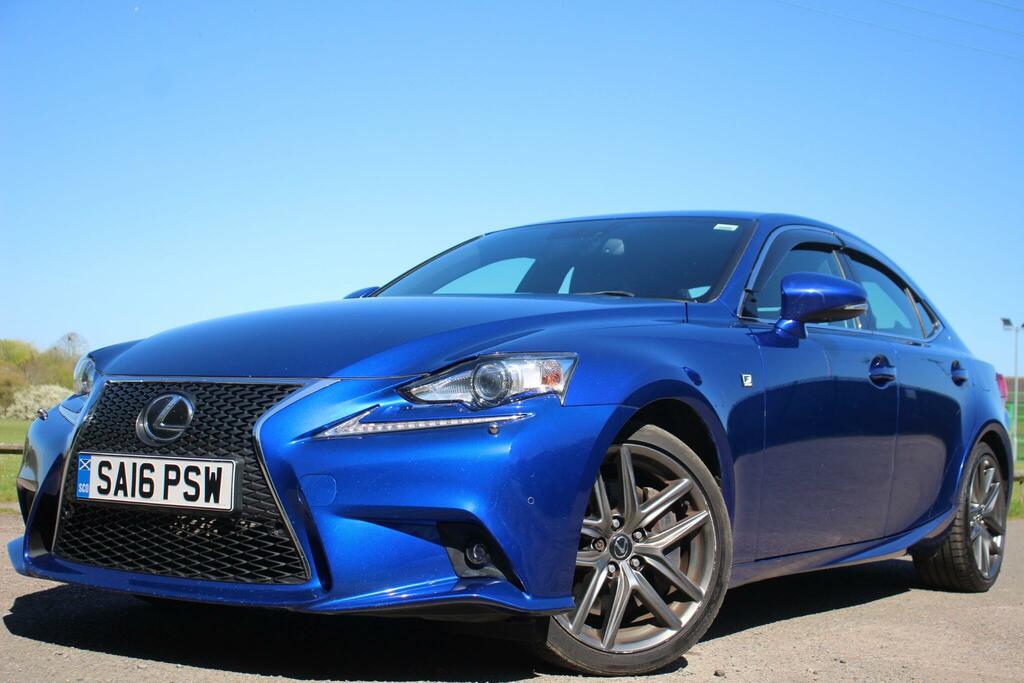 Lexus IS 2.0 200T F Sport Euro 6 SA16PSW Blue #3