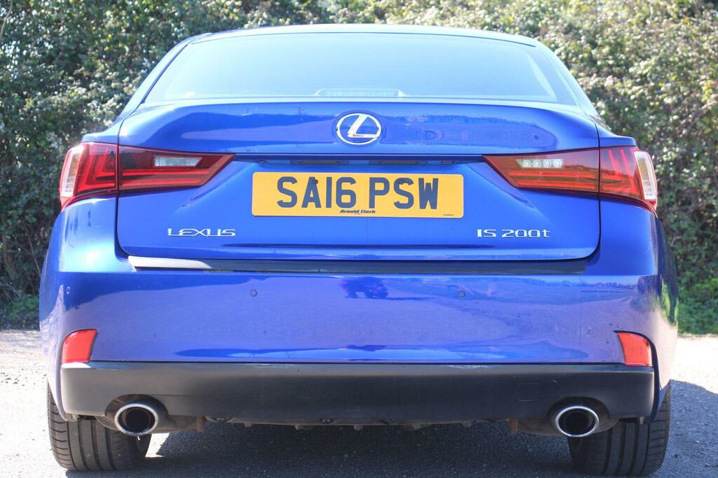 Lexus IS 2.0 200T F Sport Euro 6 SA16PSW Blue #5