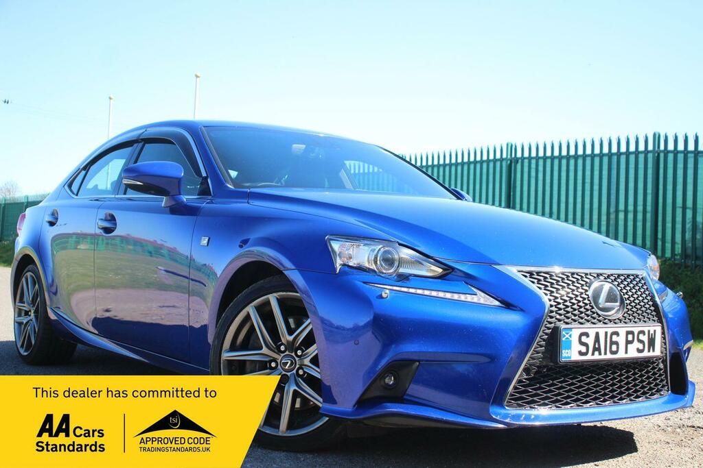Lexus IS 2.0 200T F Sport Euro 6 Blue