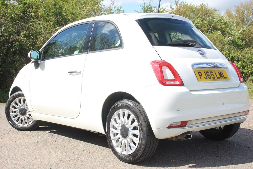 Fiat 500 1.2 Lounge Euro 6 Ss PJ65LML White #6