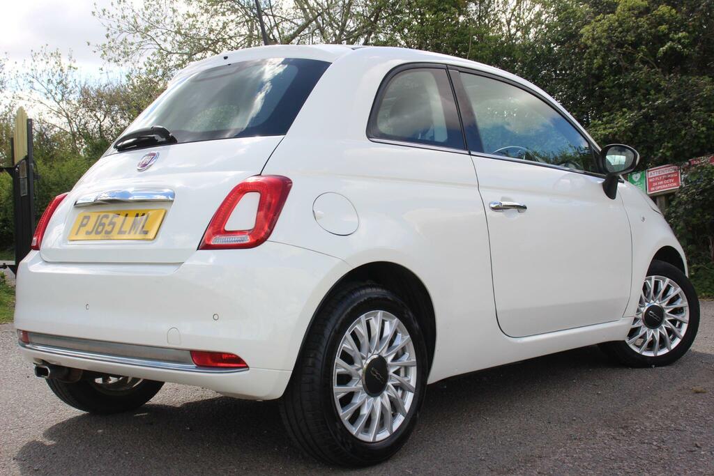 Fiat 500 1.2 Lounge Euro 6 Ss PJ65LML White #4