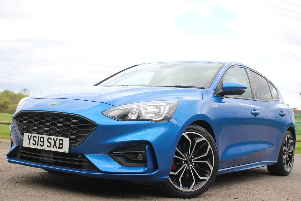 Ford Focus 1.5 Ecoblue St-line X Euro 6 Ss Blue #3