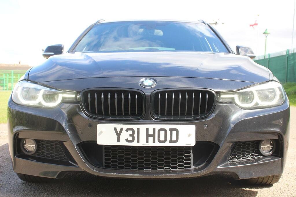 BMW 3 Series 3.0 330D M Sport Shadow Edition Touring Euro  Black #2
