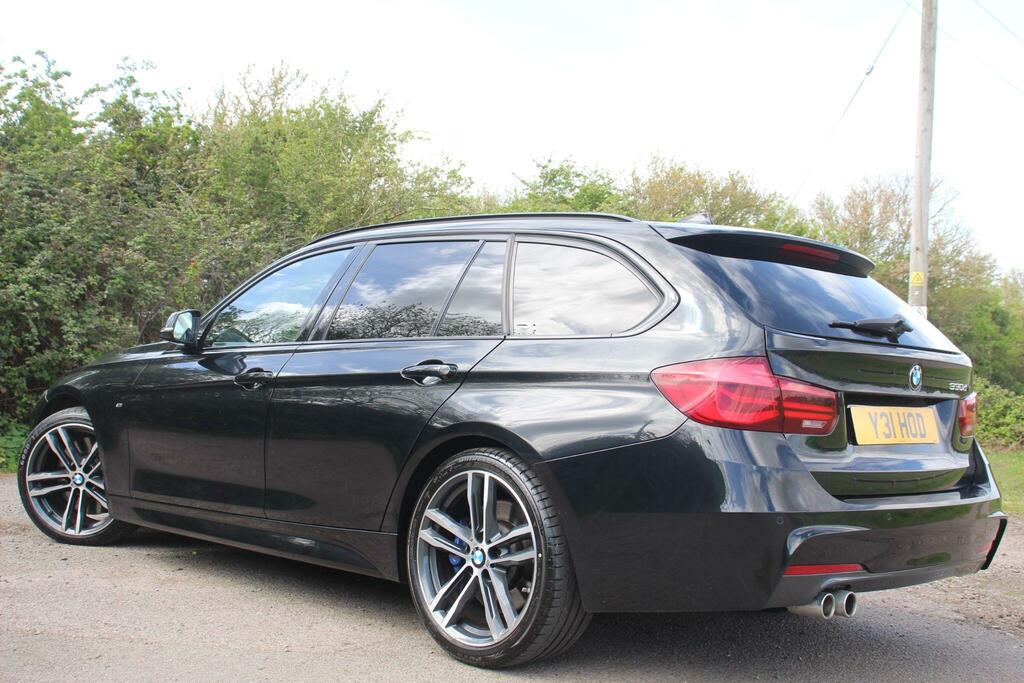 BMW 3 Series 3.0 330D M Sport Shadow Edition Touring Euro  Black #6