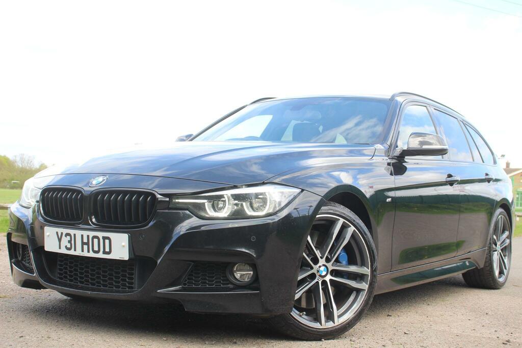 BMW 3 Series 3.0 330D M Sport Shadow Edition Touring Euro  Black #3