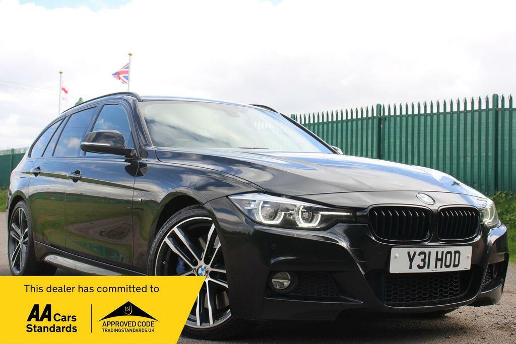 BMW 3 Series 3.0 330D M Sport Shadow Edition Touring Euro Black