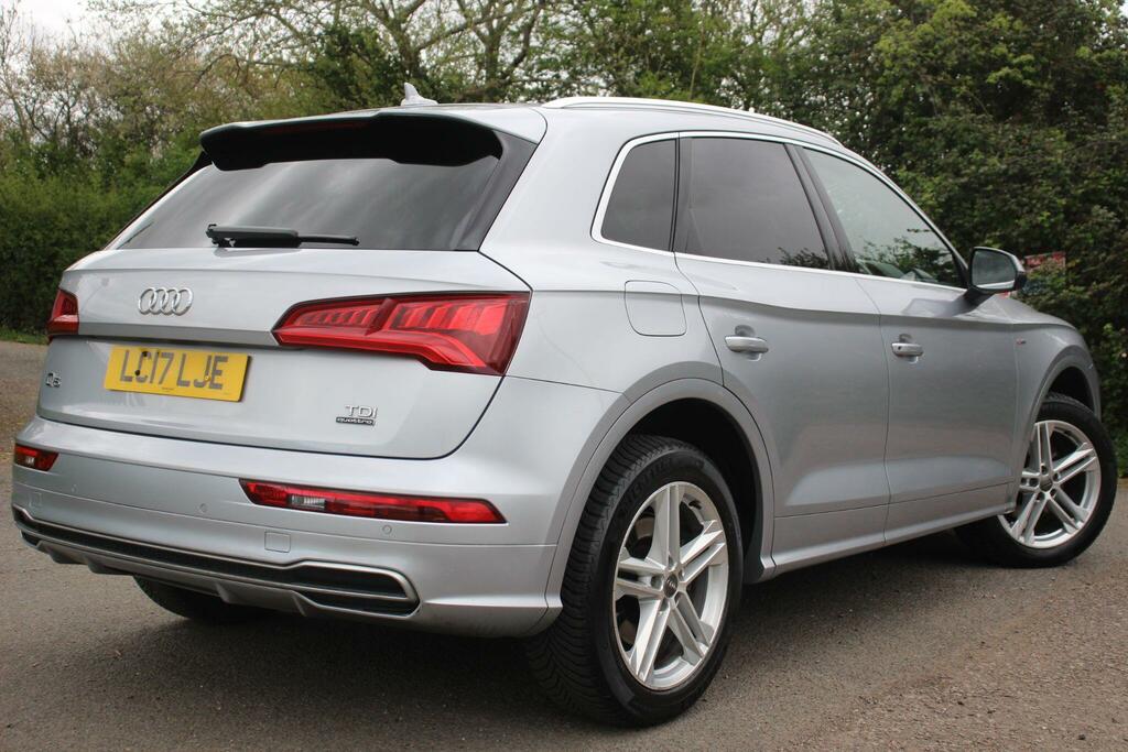 Audi Q5 2.0 Tdi S Line S Tronic Quattro Euro 6 Ss LC17LJE Silver #4