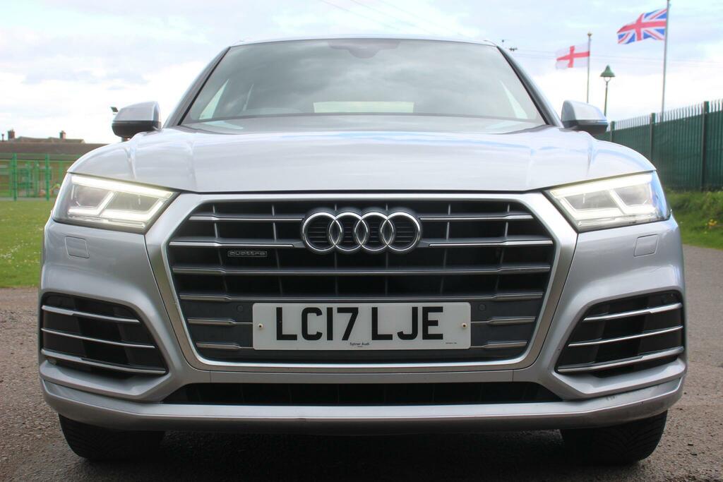 Audi Q5 2.0 Tdi S Line S Tronic Quattro Euro 6 Ss LC17LJE Silver #2
