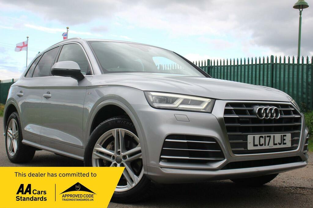 Audi Q5 2.0 Tdi S Line S Tronic Quattro Euro 6 Ss Silver