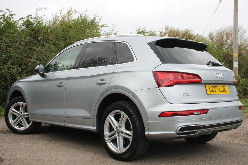 Audi Q5 2.0 Tdi S Line S Tronic Quattro Euro 6 Ss LC17LJE Silver #6
