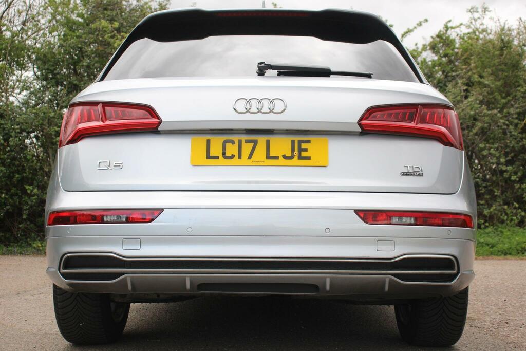 Audi Q5 2.0 Tdi S Line S Tronic Quattro Euro 6 Ss LC17LJE Silver #5
