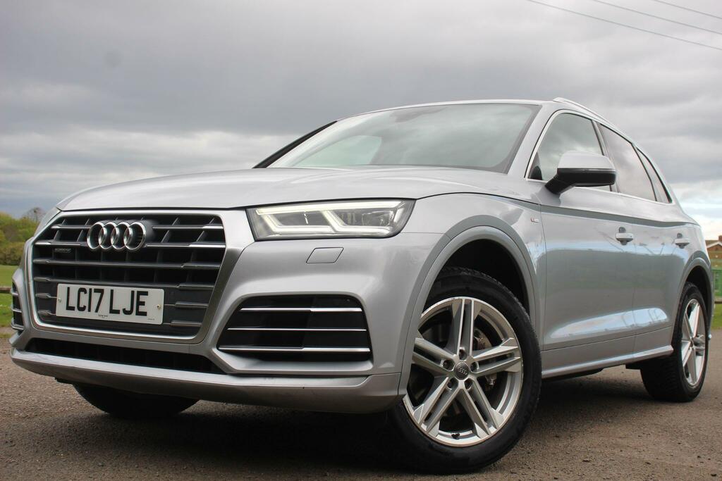 Audi Q5 2.0 Tdi S Line S Tronic Quattro Euro 6 Ss LC17LJE Silver #3