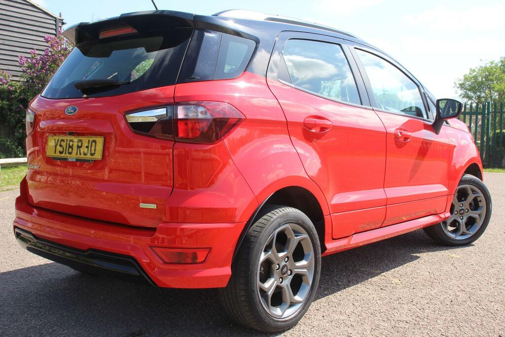 Ford Ecosport 1.0T Ecoboost St-line Euro 6 Ss YS18RJO Red #4