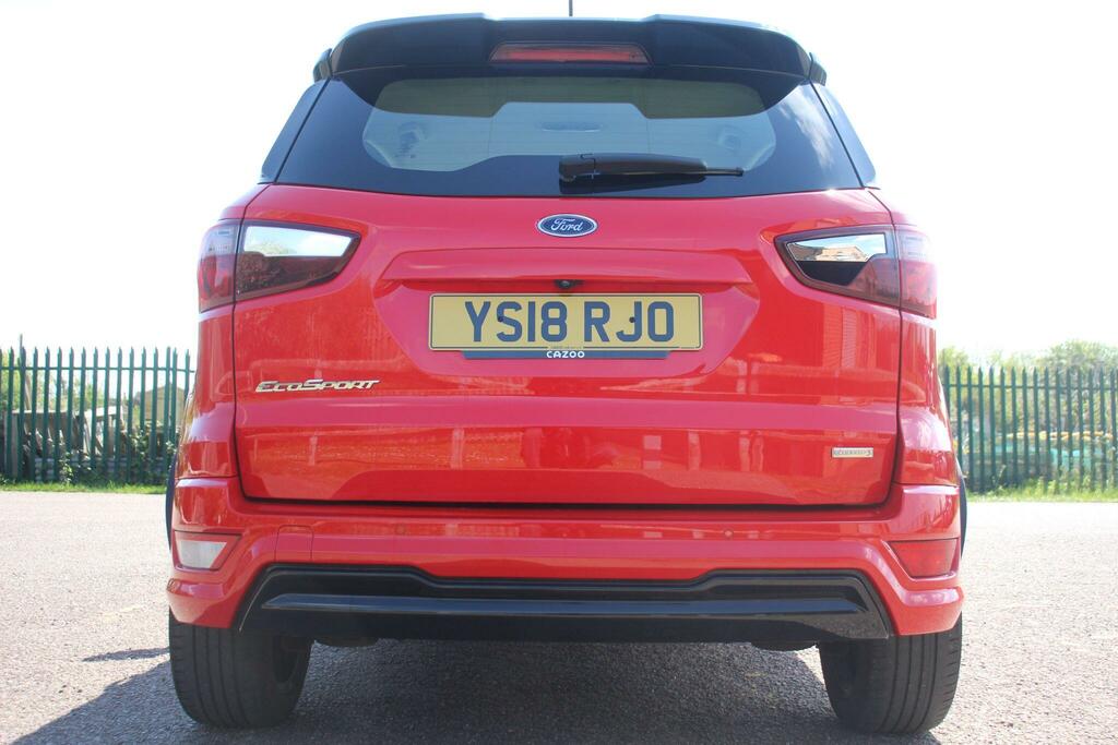 Ford Ecosport 1.0T Ecoboost St-line Euro 6 Ss YS18RJO Red #5
