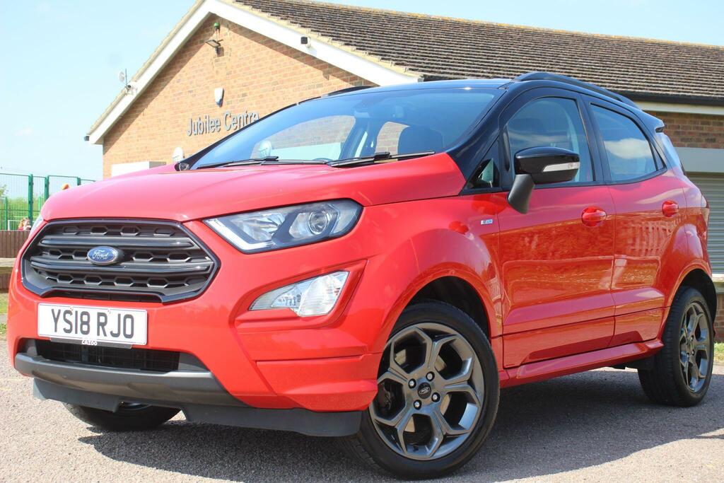 Ford Ecosport 1.0T Ecoboost St-line Euro 6 Ss YS18RJO Red #3