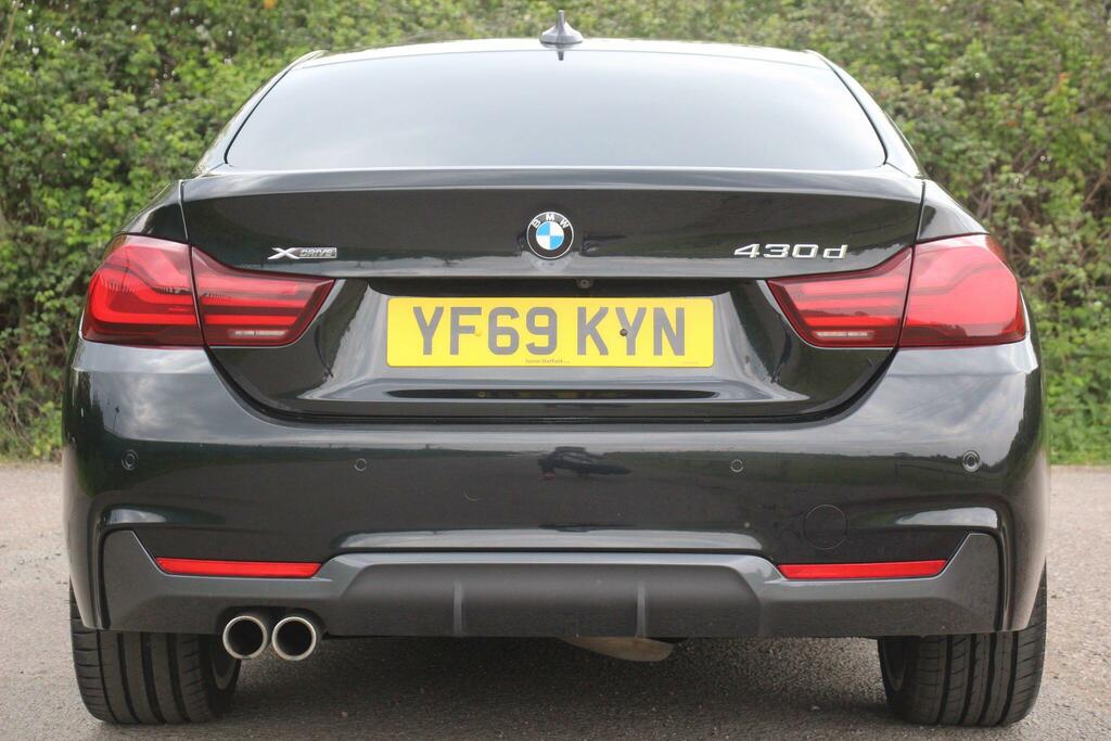 BMW 4 Series Gran Coupe 3.0 430D M Sport Xdrive Euro 6 Ss YF69KYN Black #5