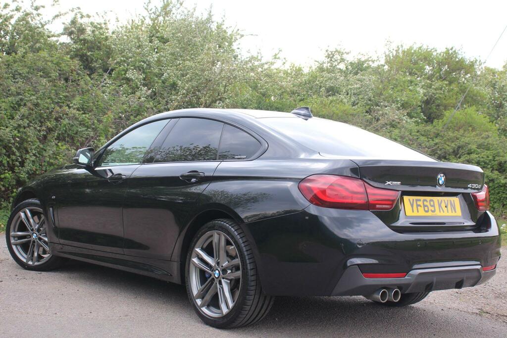 BMW 4 Series Gran Coupe 3.0 430D M Sport Xdrive Euro 6 Ss YF69KYN Black #6
