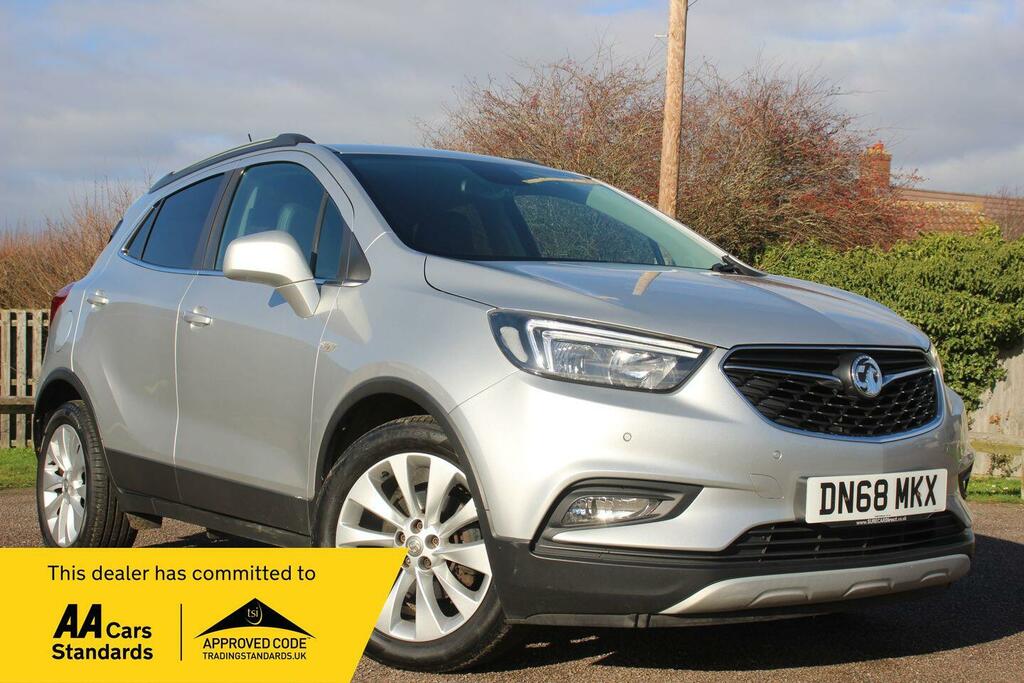 Vauxhall Mokka X 1.4I Turbo Ecotec Elite Euro 6 Ss Silver