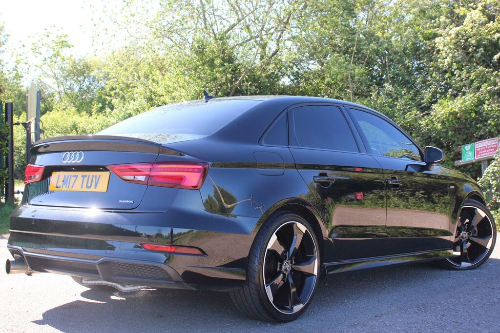 Audi A3 2.0 Tfsi Black Edition S Tronic Quattro Euro 6 S LM17TUV Black #4