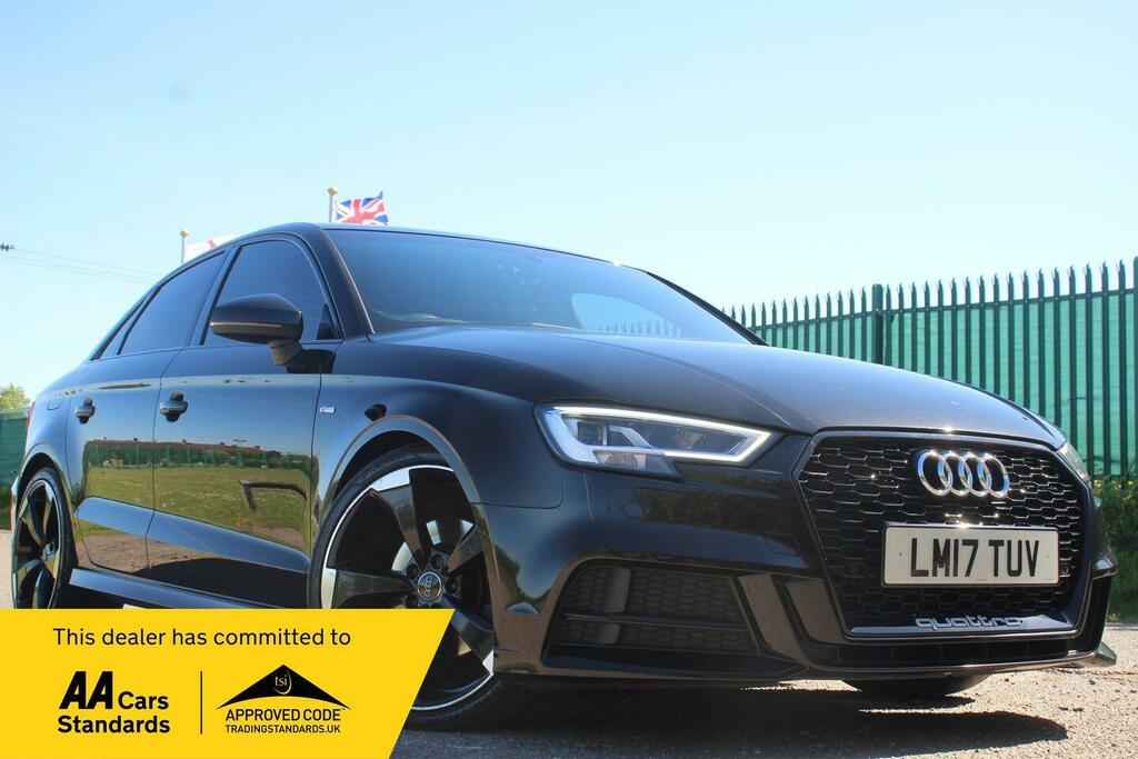 Audi A3 2.0 Tfsi Black Edition S Tronic Quattro Euro 6 S Black