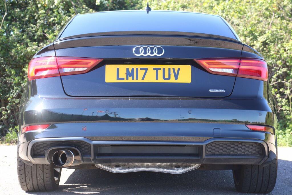 Audi A3 2.0 Tfsi Black Edition S Tronic Quattro Euro 6 S LM17TUV Black #5