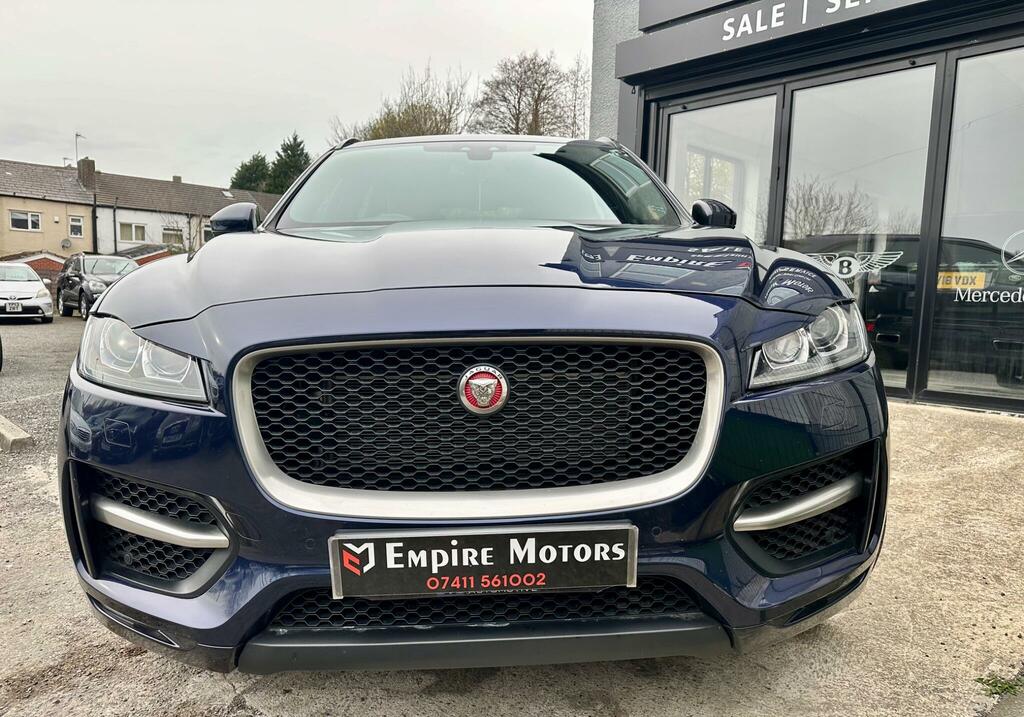 Jaguar F-Pace 2.0 D180 R-sport Awd Euro 6 Ss Blue #5