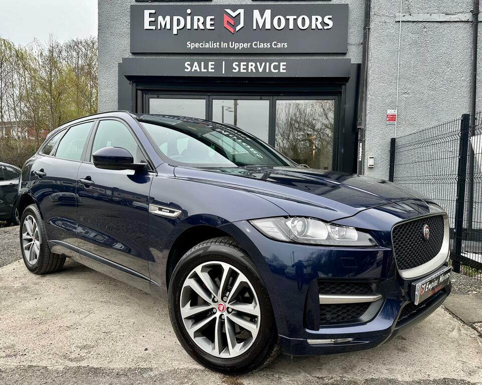Jaguar F-Pace 2.0 D180 R-sport Awd Euro 6 Ss Blue #6