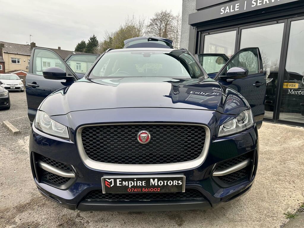 Jaguar F-Pace 2.0 D180 R-sport Awd Euro 6 Ss Blue #2