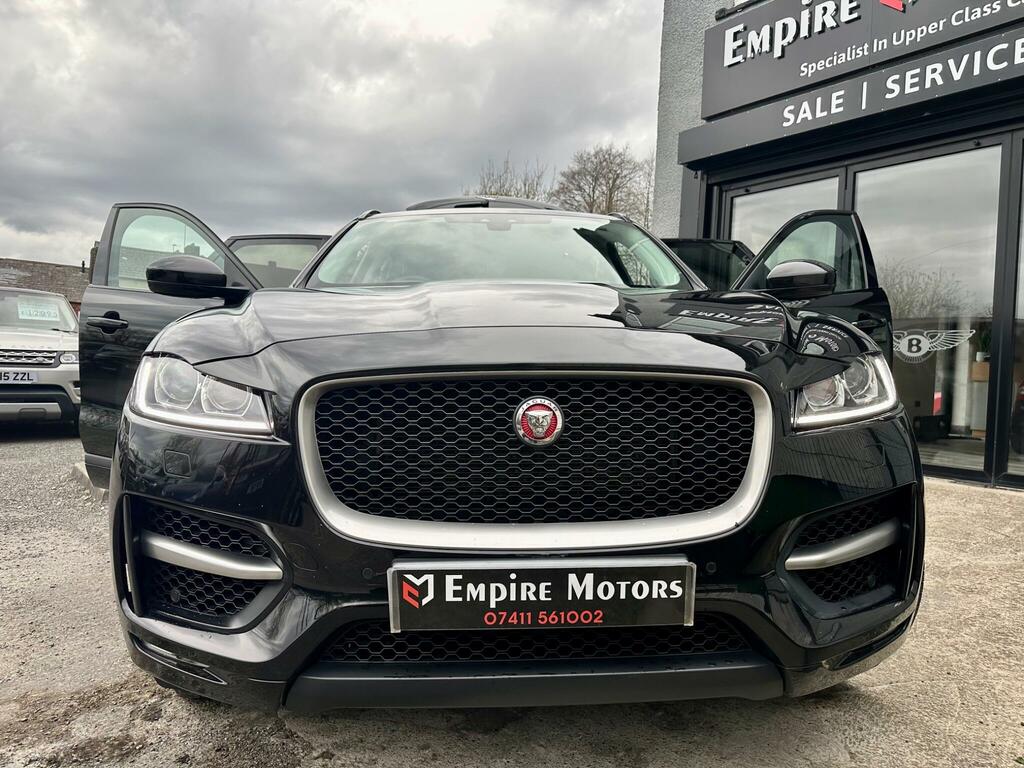 Jaguar F-Pace 2.0 P250i R-sport Awd Euro 6 Ss Black #6