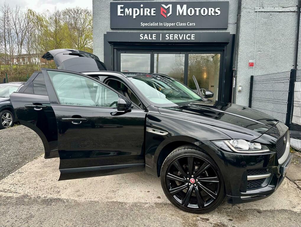 Jaguar F-Pace 2.0 P250i R-sport Awd Euro 6 Ss Black #5