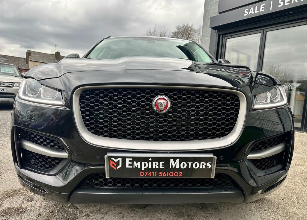 Jaguar F-Pace 2.0 P250i R-sport Awd Euro 6 Ss Black #2