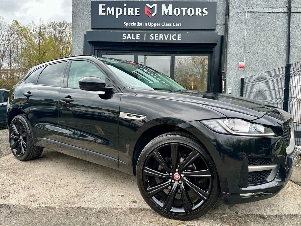 Jaguar F-Pace 2.0 P250i R-sport Awd Euro 6 Ss Black