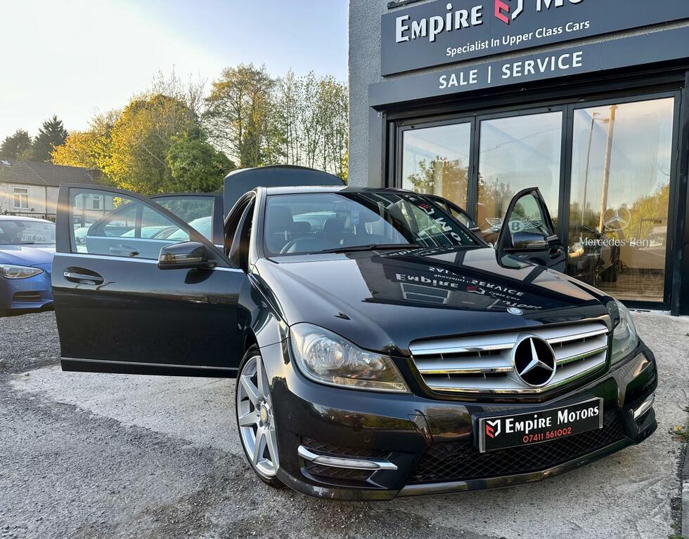 Mercedes-Benz C Class 1.8 C180 Blueefficiency Sport G-tronic Euro 5 S DY14LDV Black #6