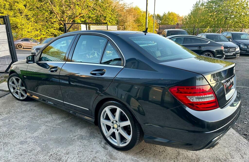 Mercedes-Benz C Class 1.8 C180 Blueefficiency Sport G-tronic Euro 5 S DY14LDV Black #3