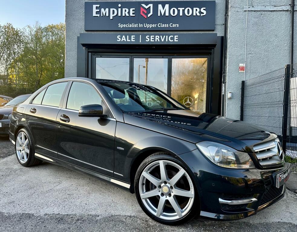 Mercedes-Benz C Class 1.8 C180 Blueefficiency Sport G-tronic Euro 5 S Black