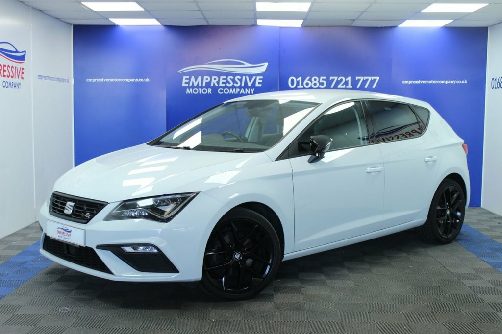 Seat Leon 1.4L Fr Technology YC68DPE White #3