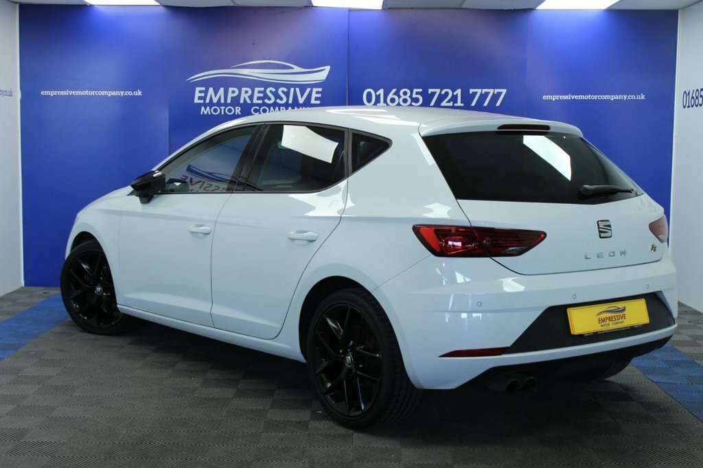 Seat Leon 1.4L Fr Technology YC68DPE White #2
