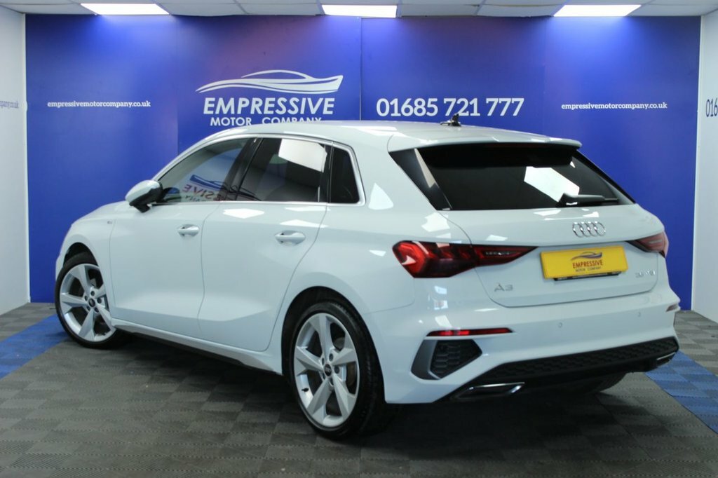 Audi A3 1.5L S Line AU72TKC White #2