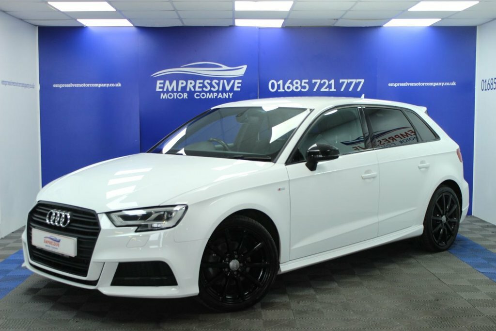 Audi A3 1.6L Black Edition FD17FMM White #3