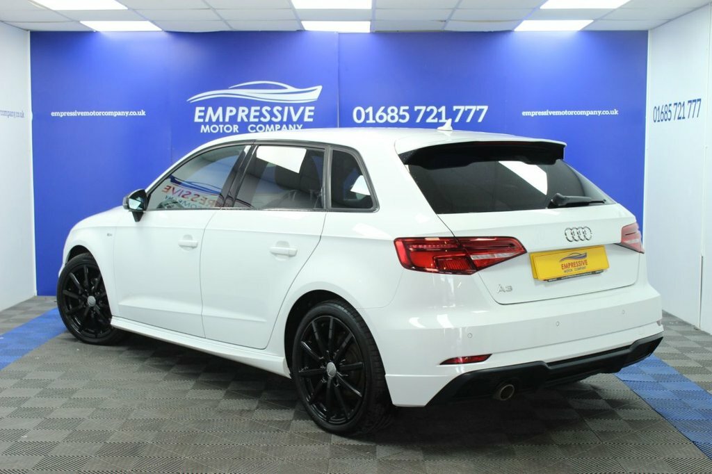 Audi A3 1.6L Black Edition FD17FMM White #2