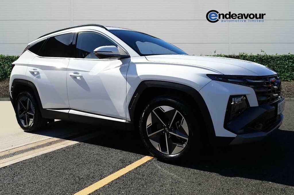 Hyundai Tucson 1.6T Hybrid Premium White