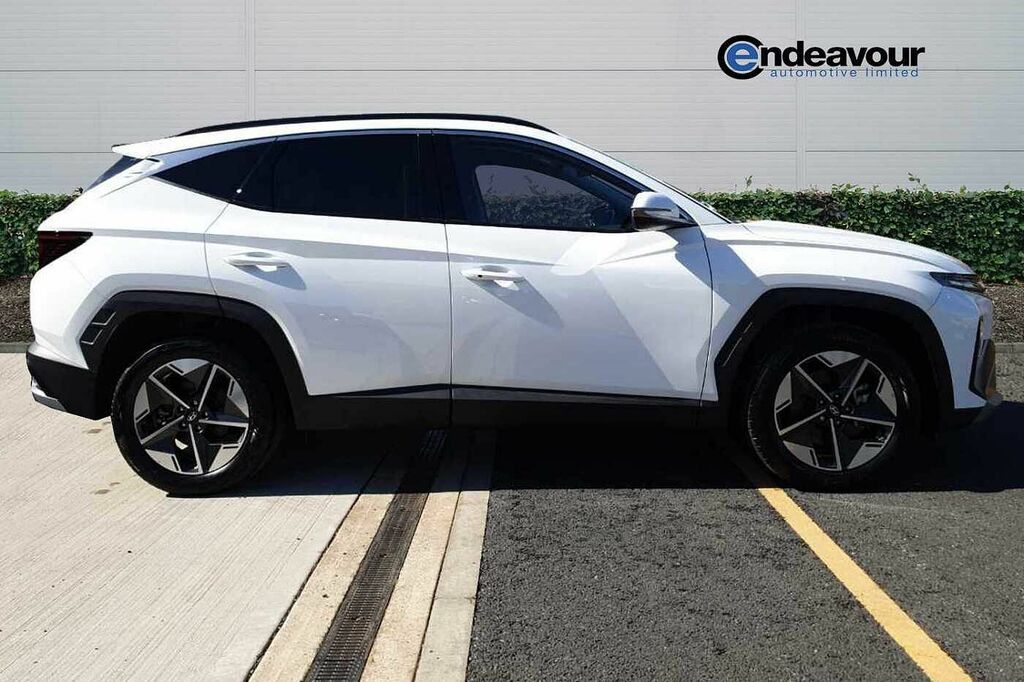 Hyundai Tucson 1.6T Hybrid Premium WJ74HVA White #4