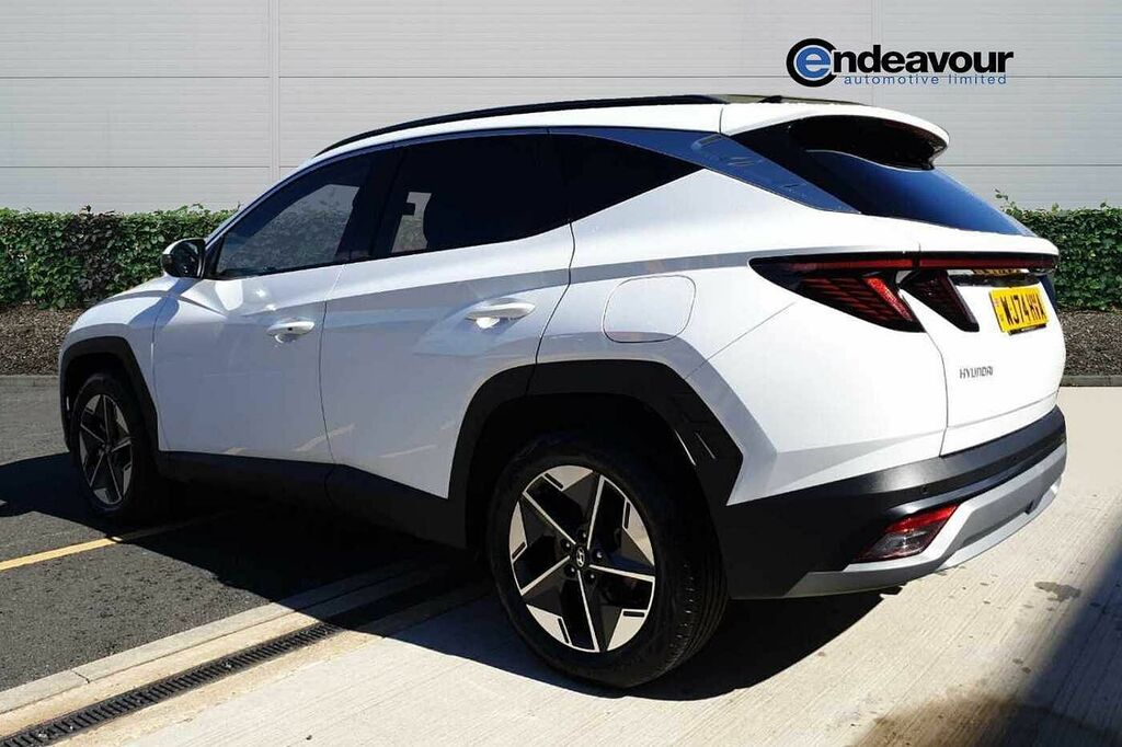 Hyundai Tucson 1.6T Hybrid Premium WJ74HVA White #3