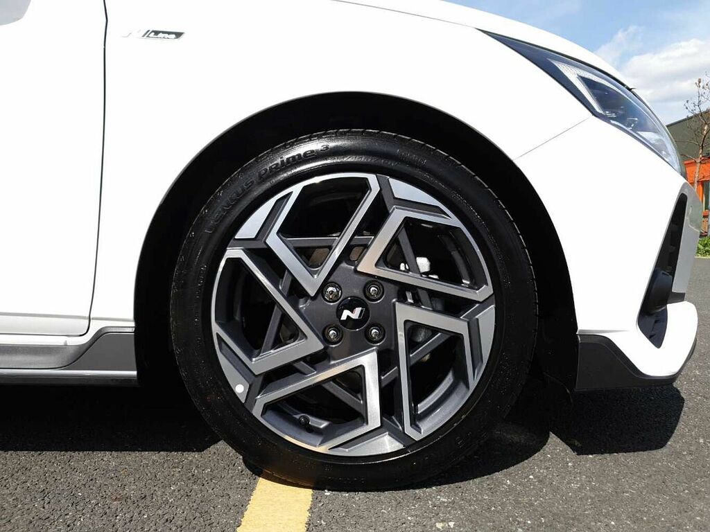 Hyundai I20 1.0T Gdi N Line S Dct FG74RCV White #5
